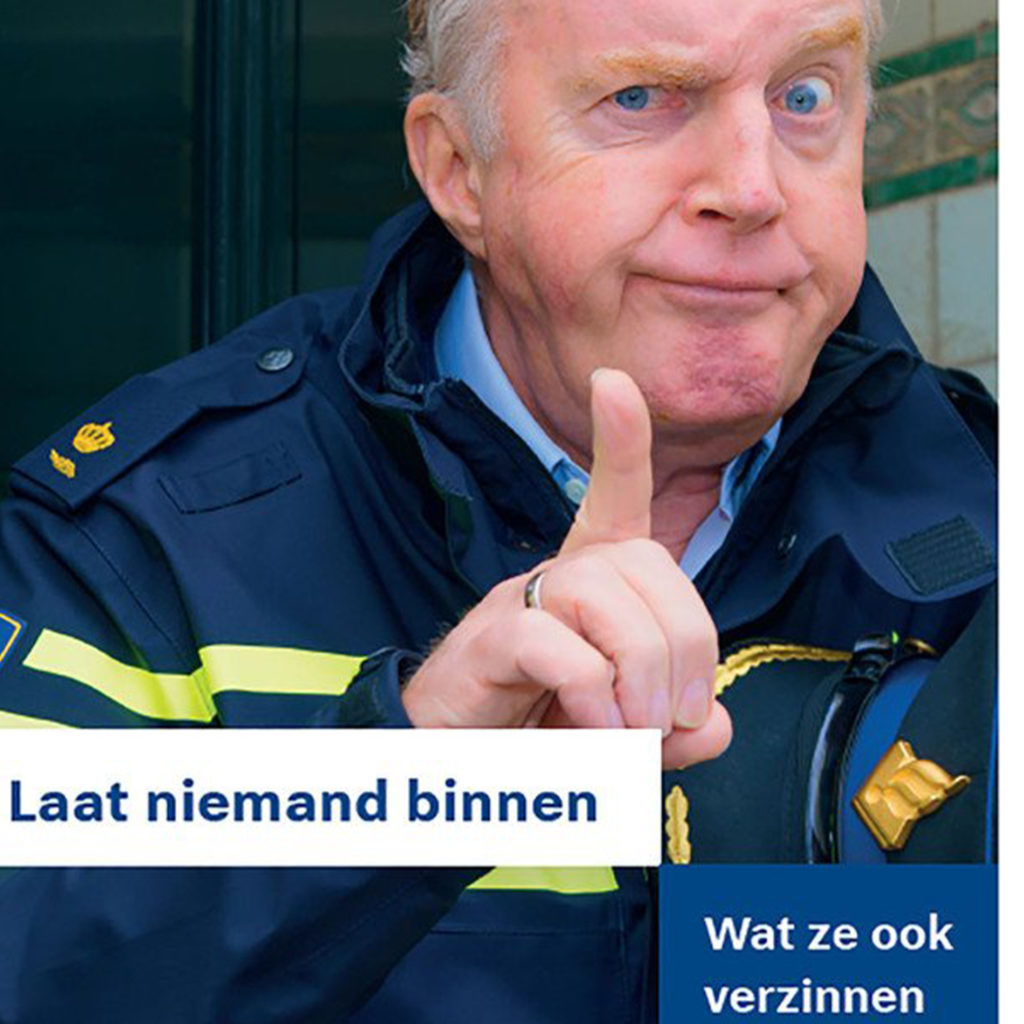 Laat niemand binnen