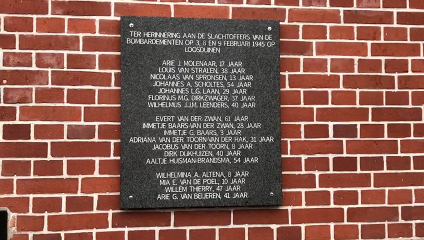 Onthulling plaquette